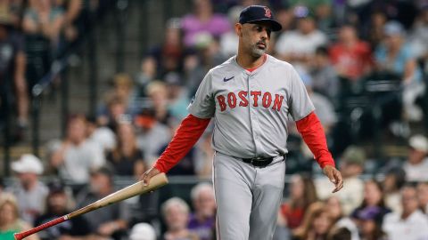 Boston Red Sox manager Alex Cora