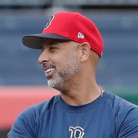 Boston Red Sox manager Alex Cora