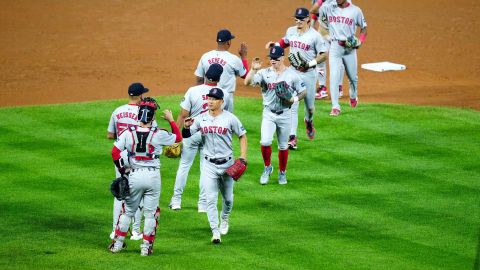 Boston Red Sox handshake line