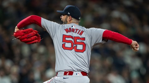 Boston Red Sox pitcher Chris Martin