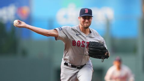 Boston Red Sox starting pitcher Cooper Criswell