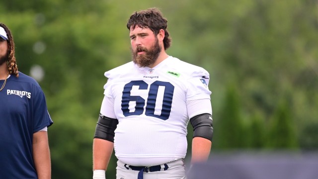 New England Patriots center David Andrews