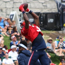 New England Patriots wide receiver DeMario Douglas