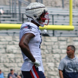 New England Patriots wide receiver Ja'Lynn Polk