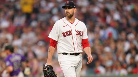 Boston Red Sox starting pitcher James Paxton