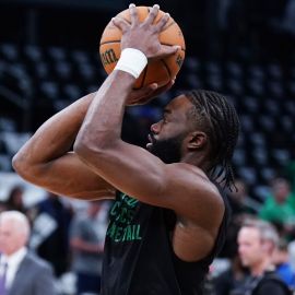 Boston Celtics guard Jaylen Brown