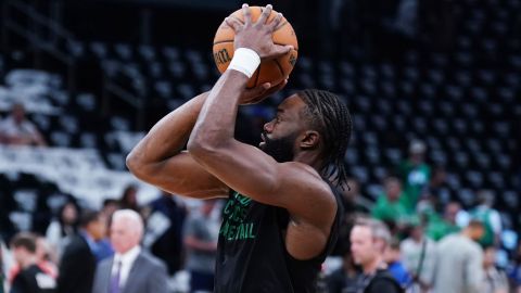 Boston Celtics guard Jaylen Brown