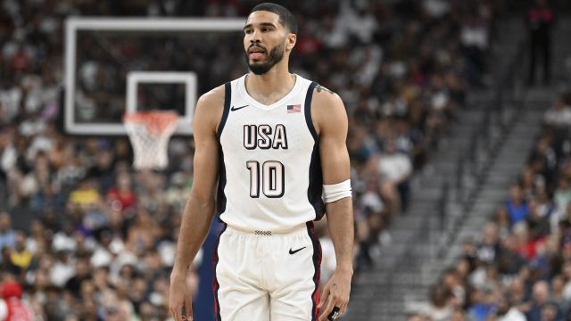 USA forward Jayson Tatum