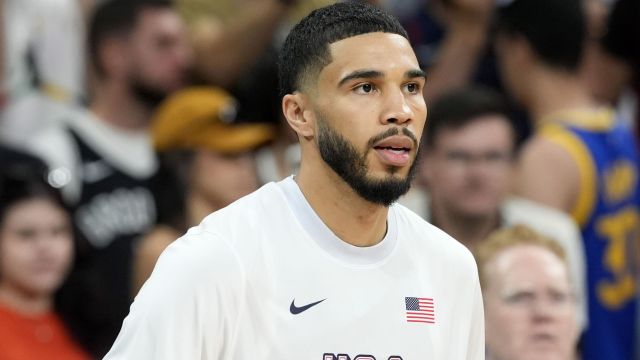 USA forward Jayson Tatum