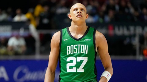 Boston Celtics forward Jordan Walsh
