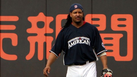 Former MLB outfielder Manny Ramirez