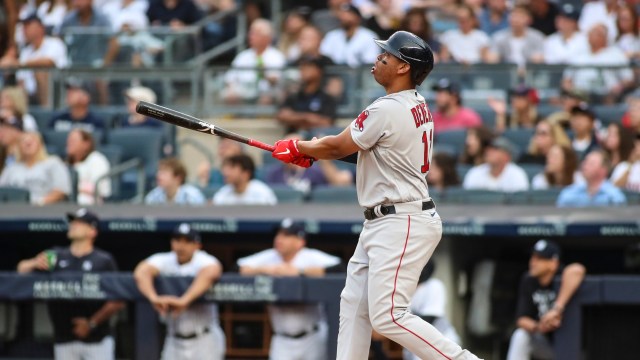 Boston Red Sox third baseman Rafael Devers