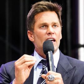 Former NFL quarterback Tom Brady