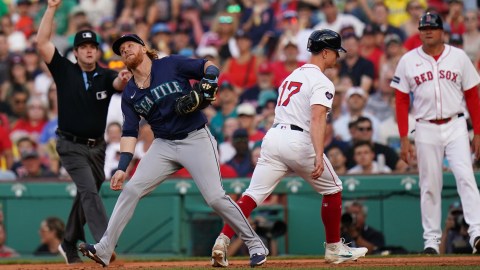 Boston Red Sox outfielder Tyler O