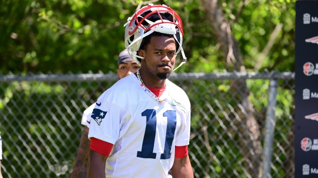 New England Patriots wide receiver Tyquan Thornton