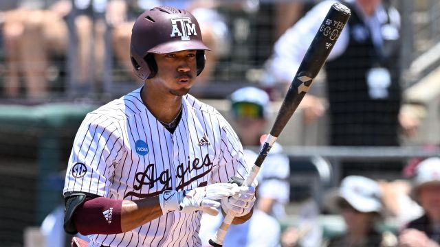 Texas A&M outfielder Braden Montgomery