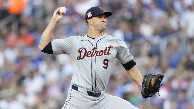 Detroit Tigers pitcher Jack Flaherty