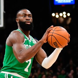 Boston Celtics guard Jaylen Brown