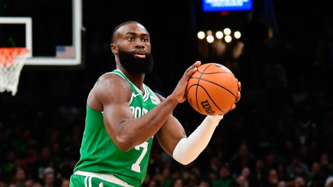 Boston Celtics guard Jaylen Brown