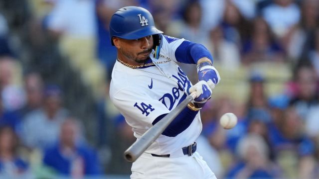 Los Angeles Dodgers infielder Mookie Betts