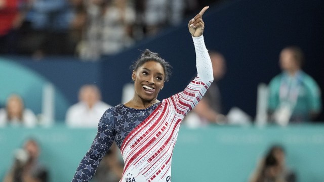 United States gymnast Simone Biles