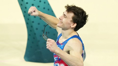 USA gymnast Stephen Nedoroscik