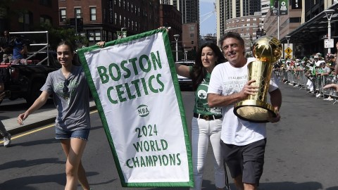 Boston Celtics owner Wyc Grousbeck