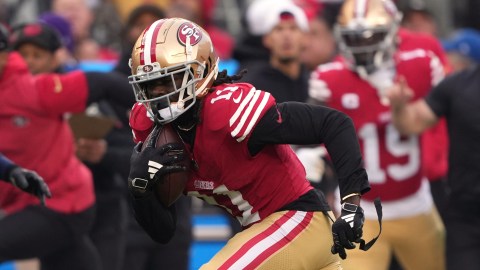 San Francisco 49ers wide receiver Brandon Aiyuk