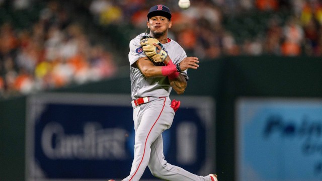 Boston Red Sox infielder Ceddanne Rafaela