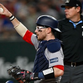 Boston Red Sox catcher Danny Jansen