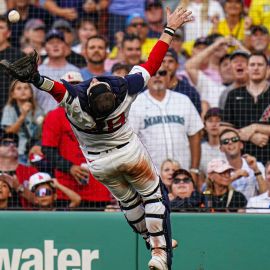 Boston Red Sox catcher Danny Jansen