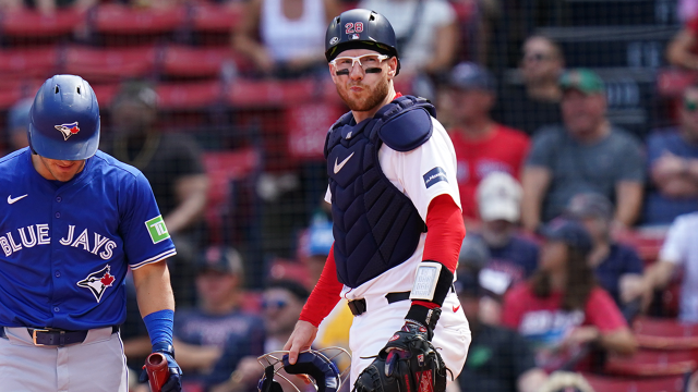 Boston Red Sox catcher Danny Jansen