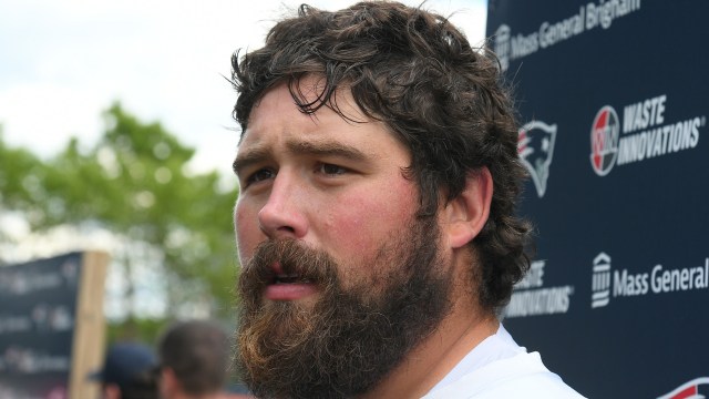 New England Patriots center David Andrews