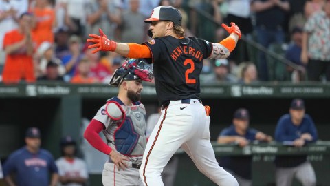 Baltimore Orioles shortstop Gunnar Henderson