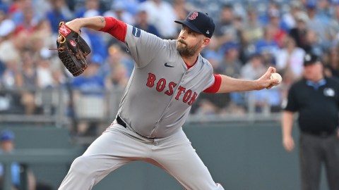 Boston Red Sox starting pitcher James Paxton