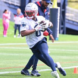 New England Patriots wide receiver Javon Baker