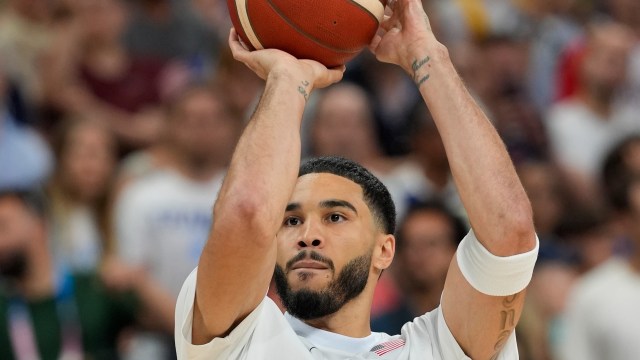 USA forward Jayson Tatum