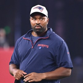 New England Patriots head coach Jerod Mayo