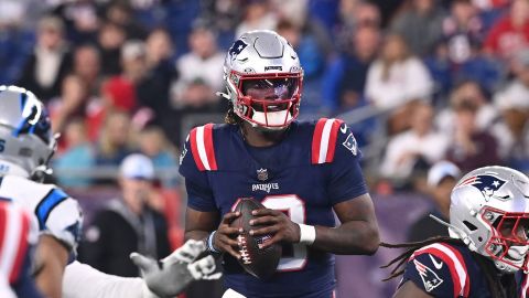 New England Patriots quarterback Joe Milton III