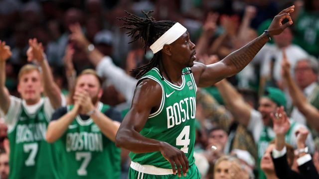 Boston Celtics guard Jrue Holiday