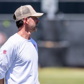 San Francisco 49ers head coach Kyle Shanahan