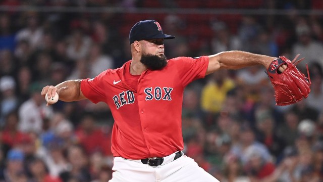 Boston Red Sox relief pitcher Luis García