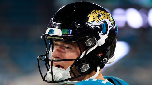 Jacksonville Jaguars quarterback Mac Jones