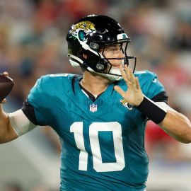 Jacksonville Jaguars quarterback Mac Jones