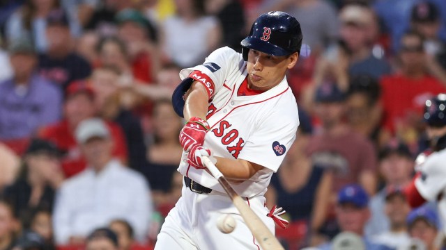 Boston Red Sox designated hitter Masataka Yoshida