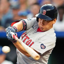 Boston Red Sox designated hitter Masataka Yoshida