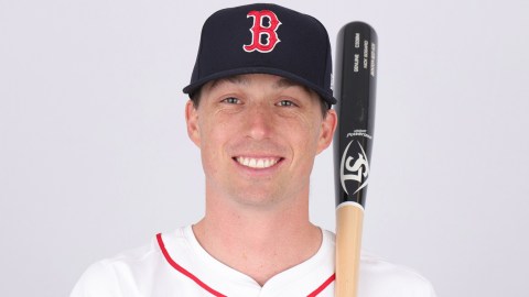 Boston Red Sox infielder Nick Sogard