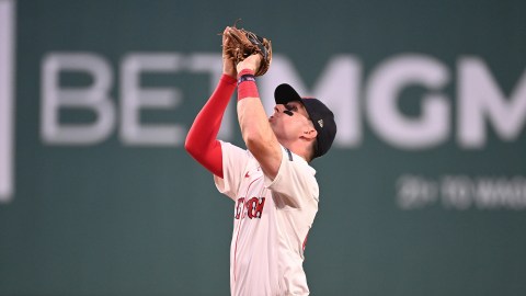 Boston Red Sox infielder Nick Sogard