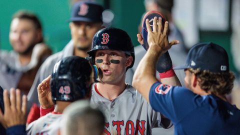 Boston Red Sox infielder Nick Sogard