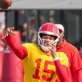 Kansas City Chiefs quarterback Patrick Mahomes